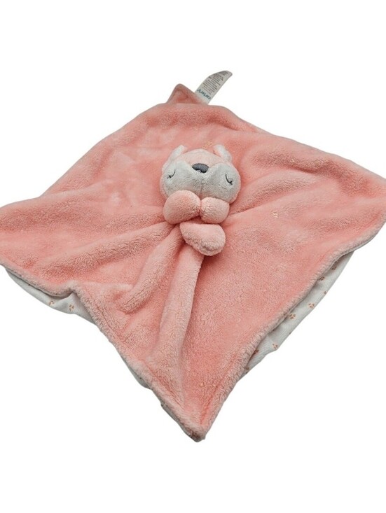 Other - Carters Pink And White Deer Fawn Security Blanket Plush Baby Toy Lovey